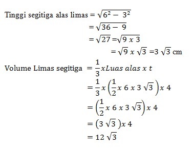 Volume Limas Dan Contoh Soal - UtakAtikOtak.com